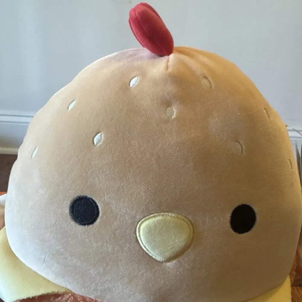 NEW Squishmallows Hendra the Chick Chicken Sandwich Plush Toy Stuffed Animal NWT